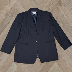 Classic Black Women's Talbots Blazer